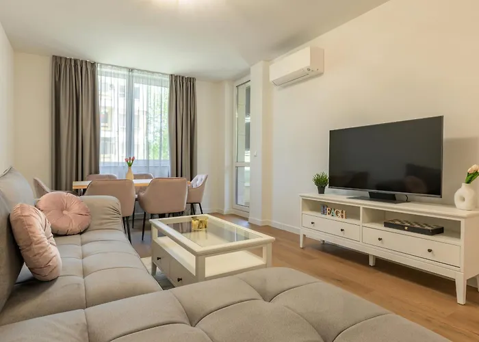 Modern Escape With Private Parking شقة *